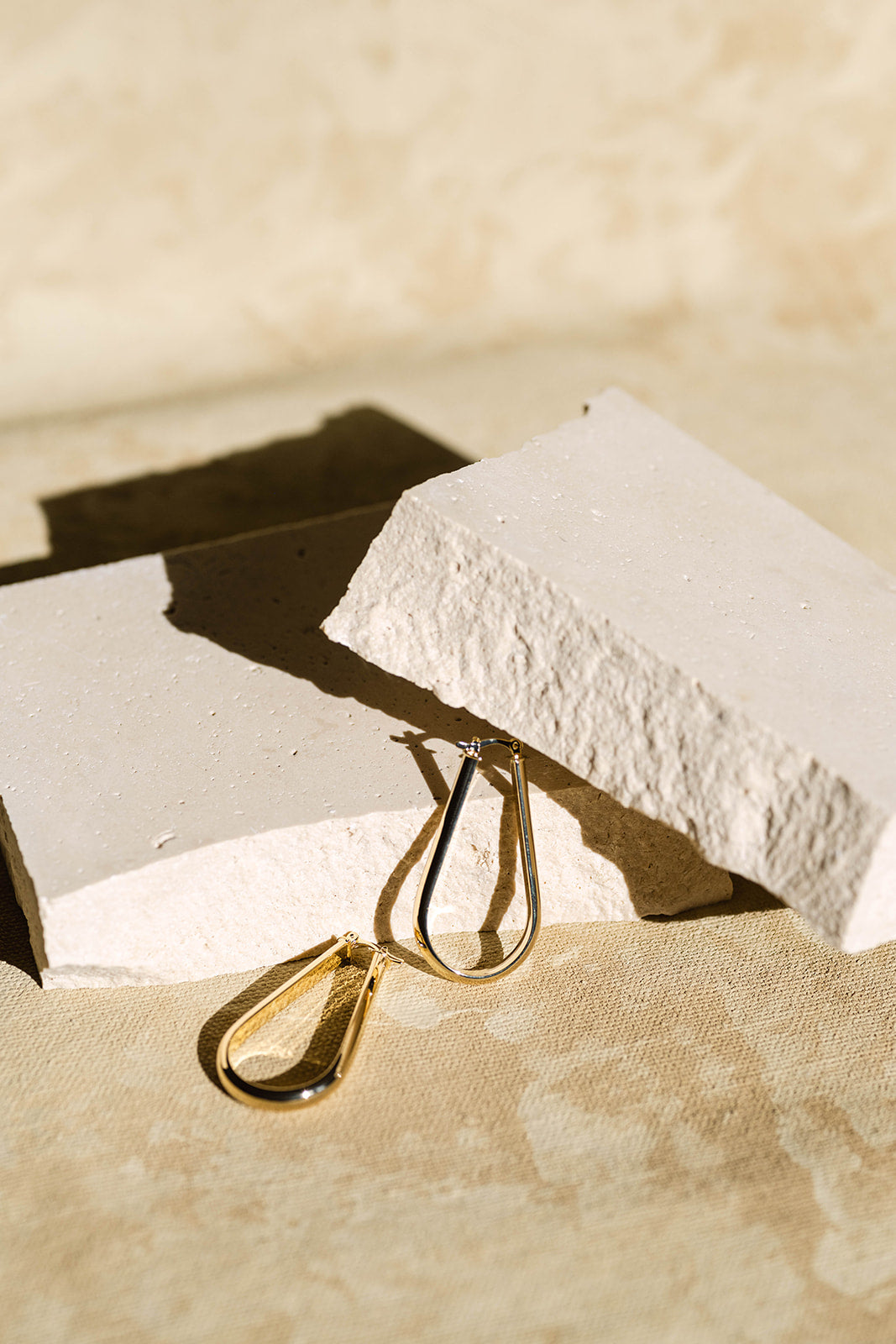 Tear Drop Clicker Earrings