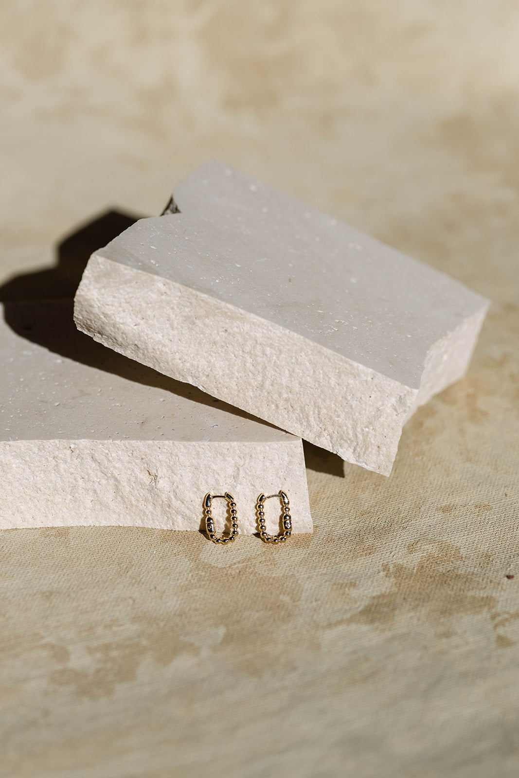 Beaded Clicker Earrings