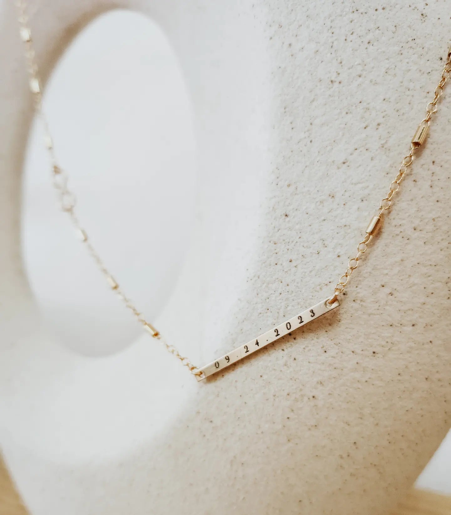 Custom Date Necklace